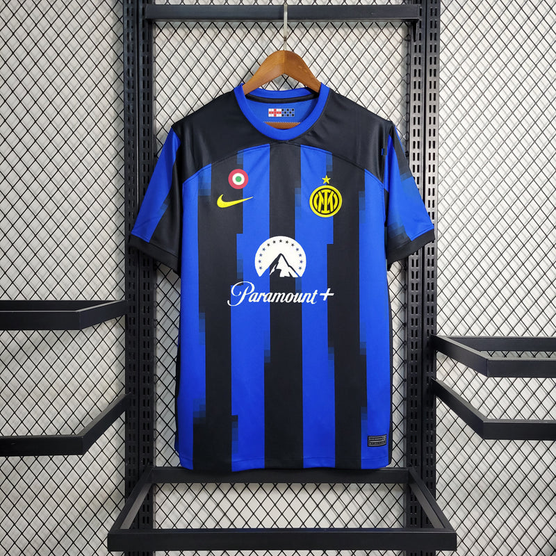 Camisa Oficial da Inter de Milão 23/24 - Versão Torcedor