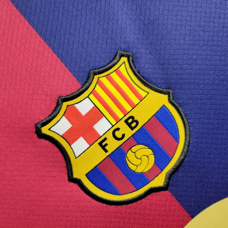 Camisa Oficial do Barcelona 24/25 Versão Torcedor - Especial ColdPlay