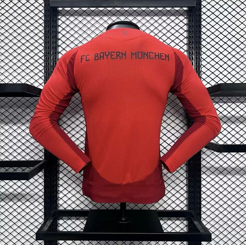 Camisa Oficial do Bayern de Munique 24/25 - Manga Longa