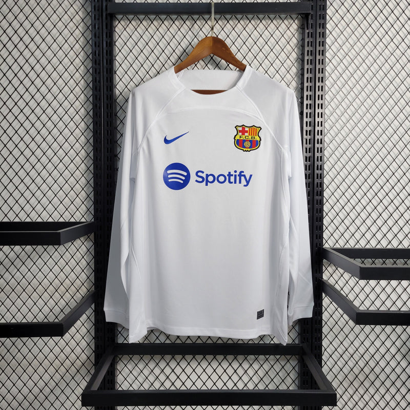 Camisa 2 Oficial do Barcelona 23/24 - Manga Longa