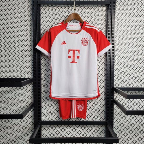 Conjunto Infantil Oficial do Bayern de Munique 23/24 - Kids