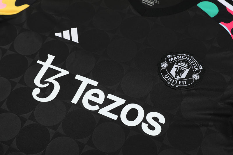 Kit Oficial do Manchester United 24/25 - Treino