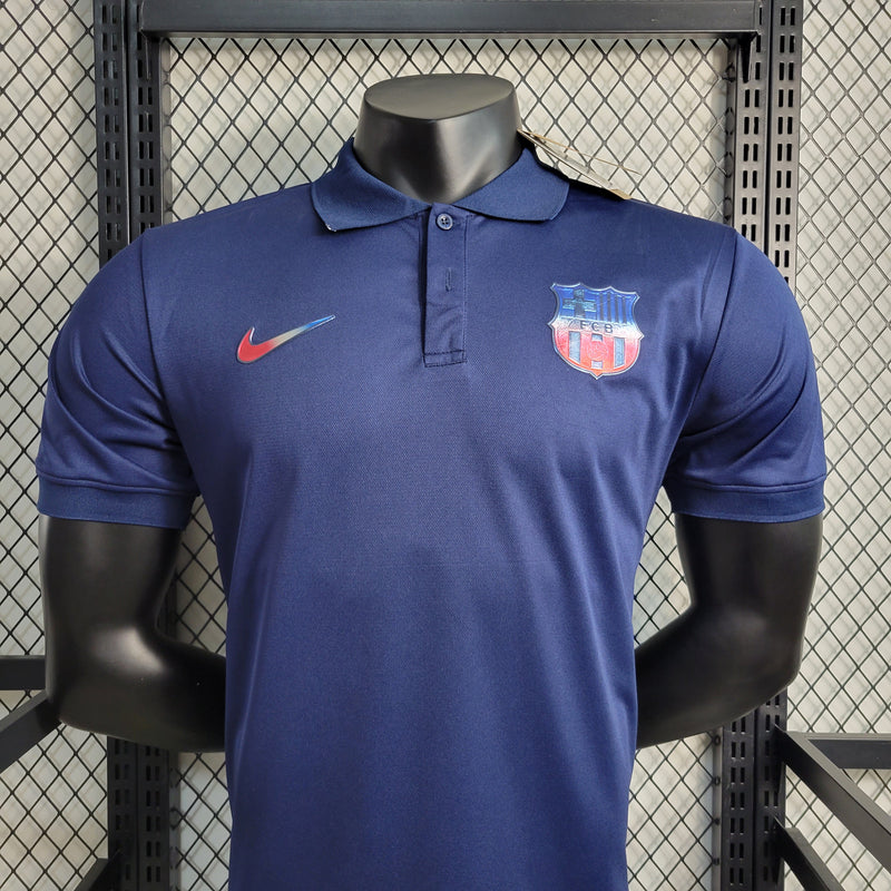 Camisa Oficial do Barcelona 23/24 Polo - Treino