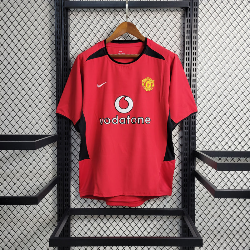 Camisa Retrô do Manchester United 2002/2004