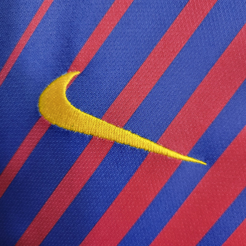 Camisa Retrô do Barcelona 2017/2018