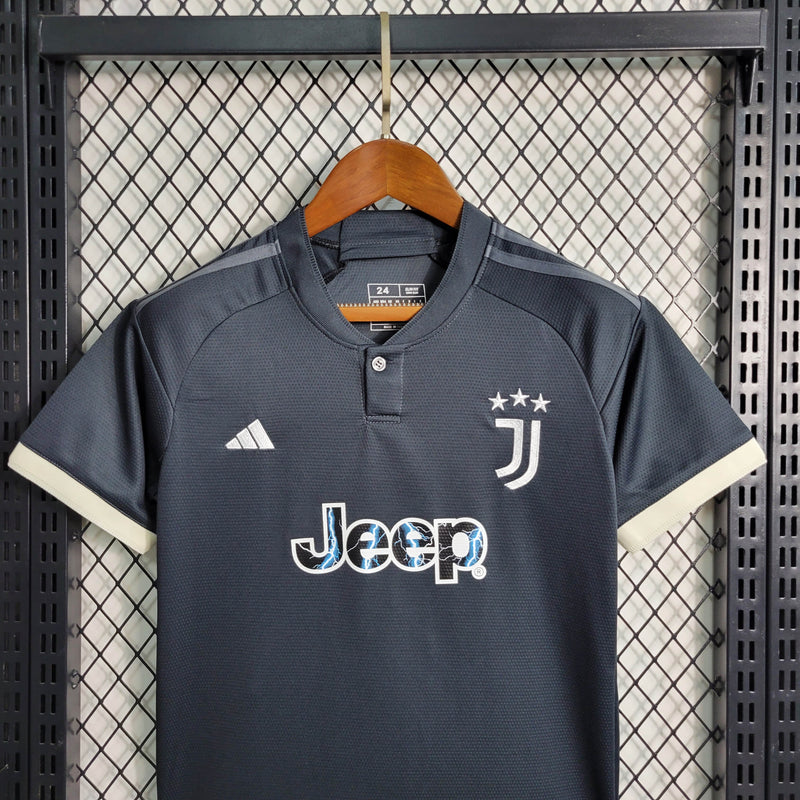 Conjunto 2 Infantil Oficial da Juventus 23/24 - Kids