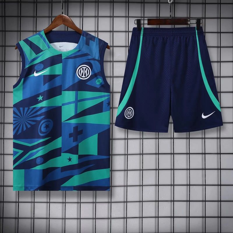 Kit Oficial da Inter de Milão 22/23 - Treino