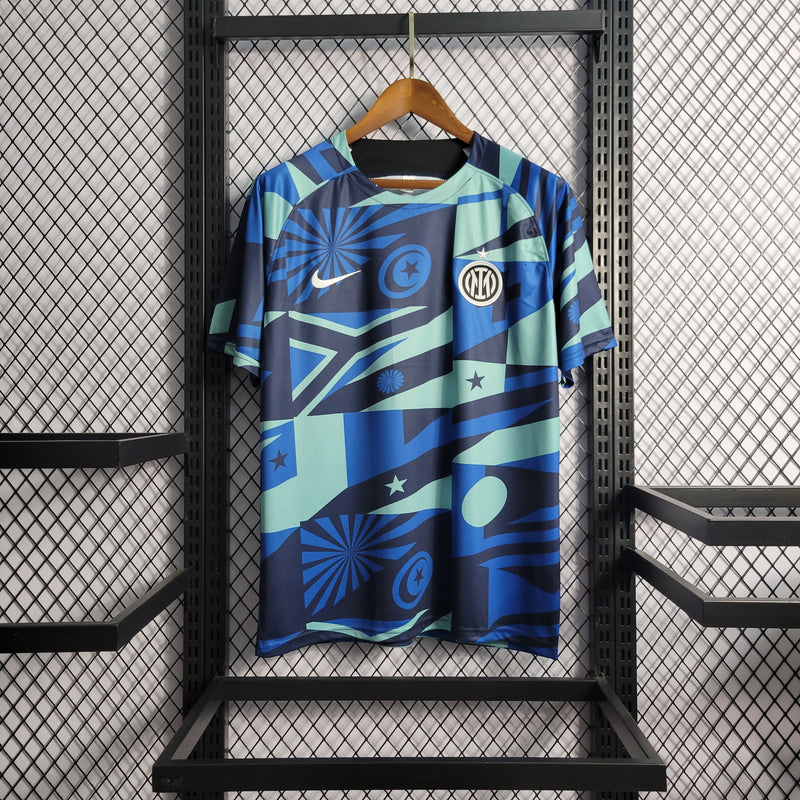 Camisa Oficial da Inter de Milão 22/23 - Treino