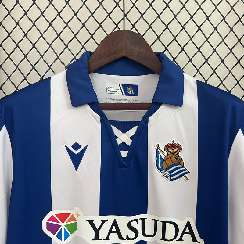 Camisa Oficial do Real Sociedad 24/25 - Versão Torcedor