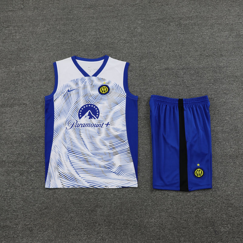 Kit Oficial da Inter de Milão 24/25 - Treino