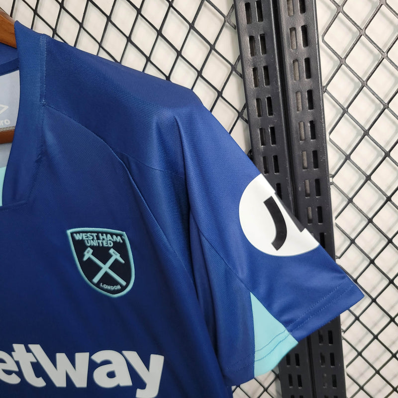 Camisa 3 Oficial do West Ham 23/24 - Versão Torcedor