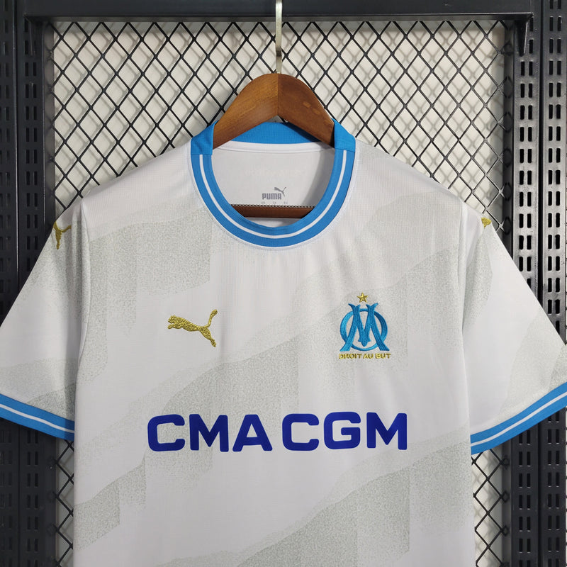 Camisa Oficial do Olympique de Marseille 23/24 - Versão Torcedor