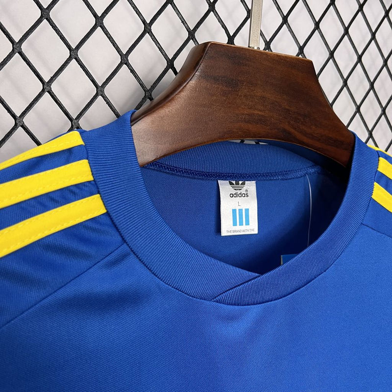 Camisa Retrô do Boca Juniors 1981 - Manga Longa