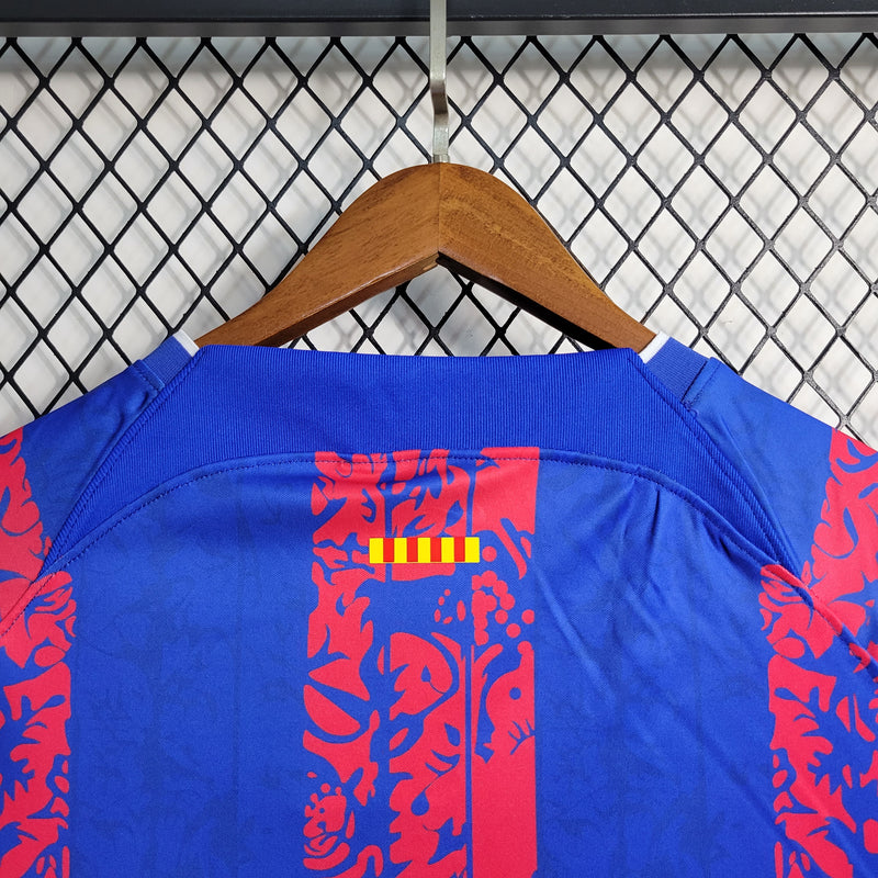 Camisa Oficial do Barcelona 23/24 - Treino