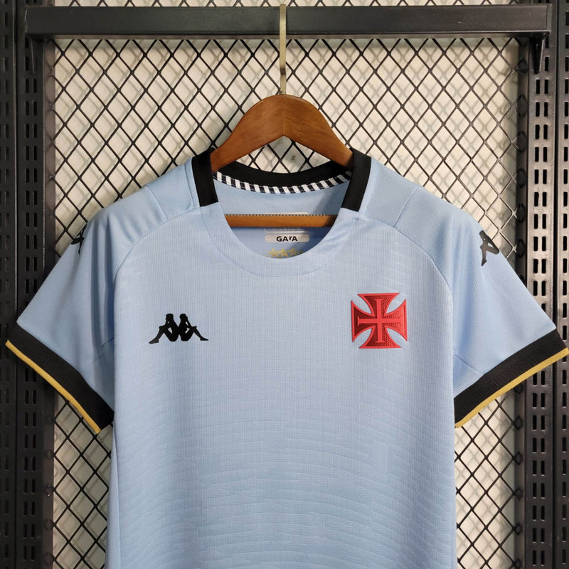 Camisa Feminina Oficial do Vasco 23/24 Baby Look - Goleiro