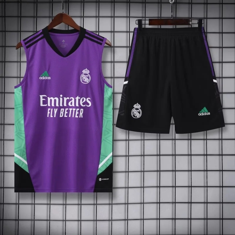 Kit Oficial do Real Madrid 22/23 - Treino