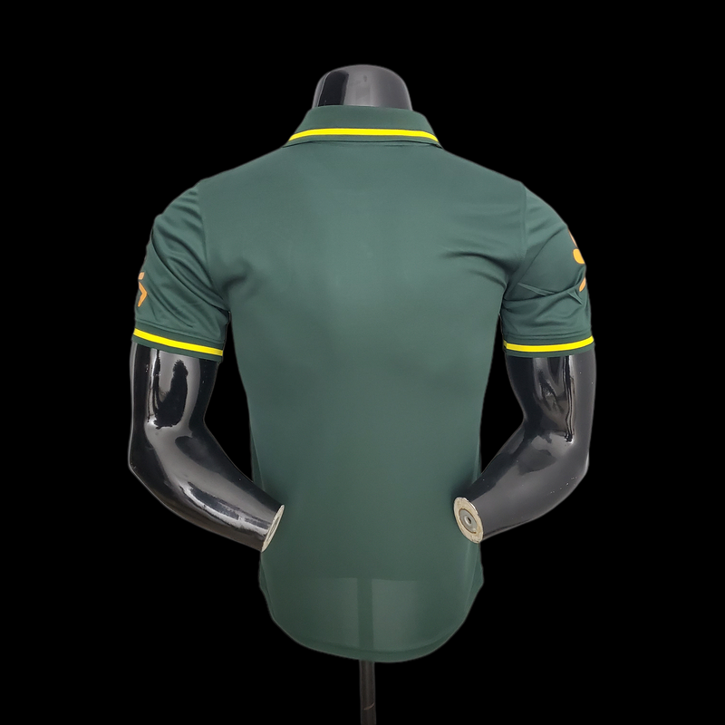 Camisa Oficial do Brasil 22/23 Pré Jogo - Completa com Patrocínios