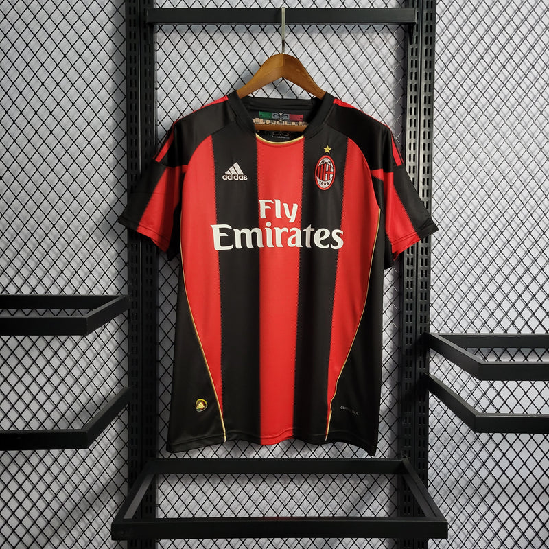 Camisa Retrô do Milan 2010/2011