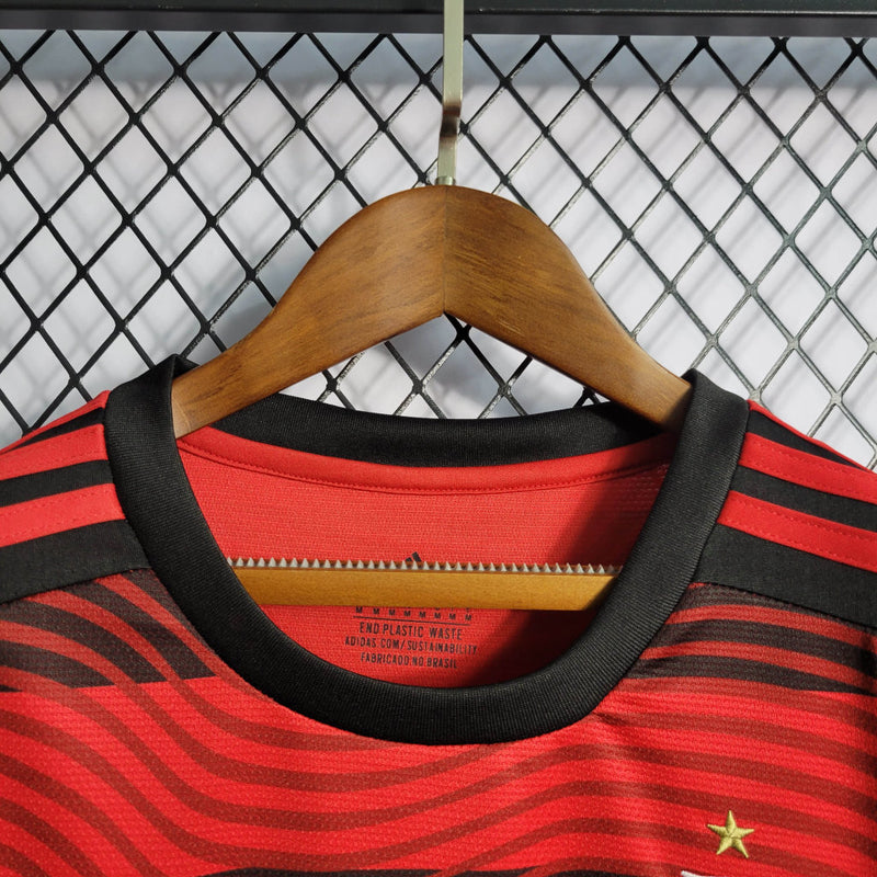 Camisa Feminina Oficial do CR Flamengo 22/23 - Baby Look