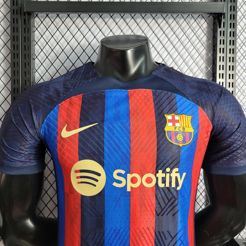 Camisa Oficial do Barcelona 22/23 - Versão Jogador