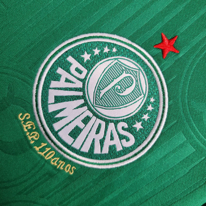 Camisa Feminina Oficiial do Palmeiras 24/25 Baby Look - Completa com Patrocínios e Pacth