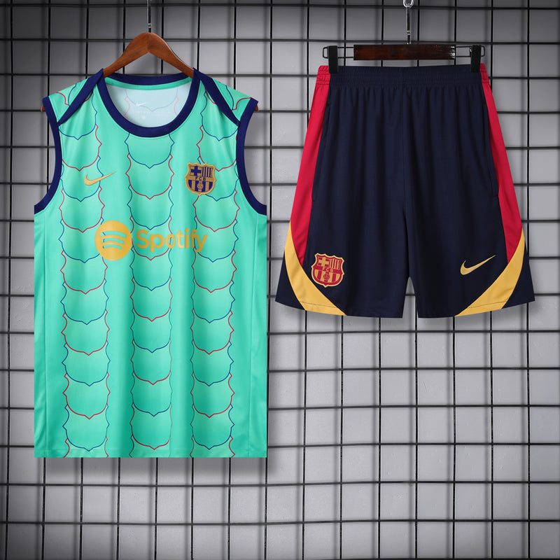 Kit Oficial do Barcelona 24/25 - Treino