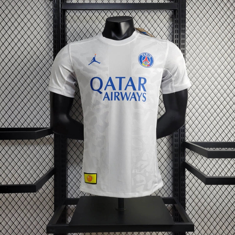 Camisa Oficial do PSG 24/25 Versão Jogador - Edição Especial Dragon Ball