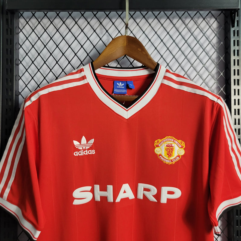 Camisa Retrô do Manchester United 1984