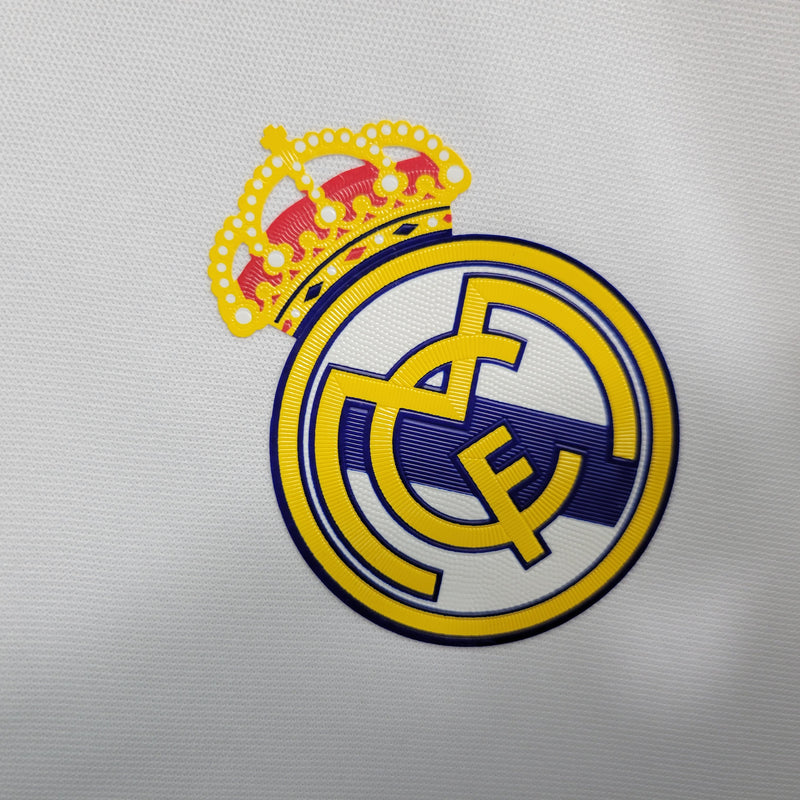 Camisa Retrô do Real Madrid 2016/2017 - Manga Longa