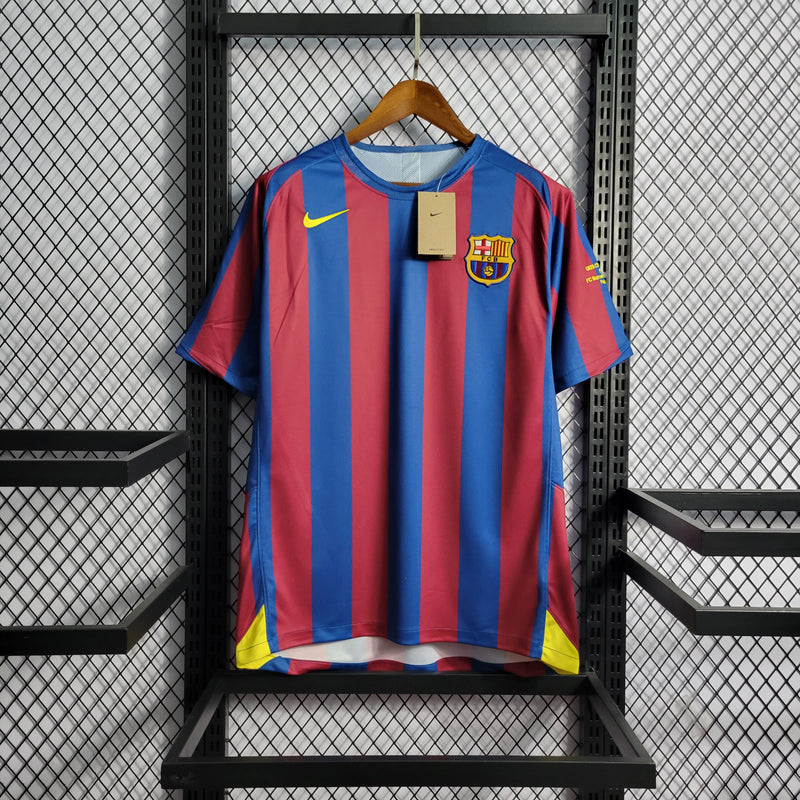 Camisa Retrô do Barcelona 2006