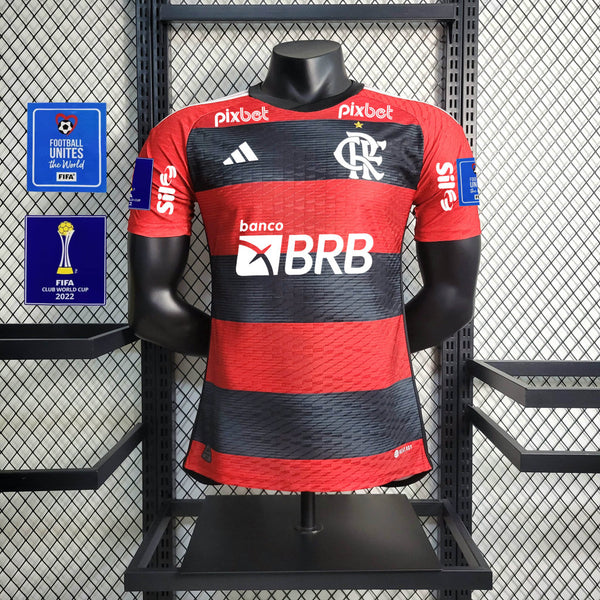 Camisa Oficial do CR Flamengo 23/24 Versão Jogador - Mundial de Clubes