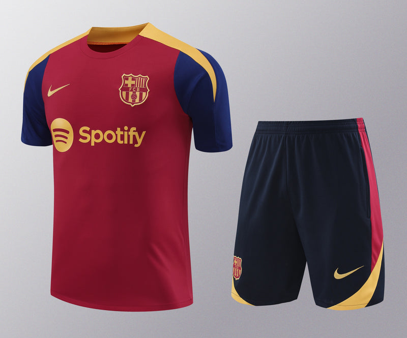 Kit Oficial do Barcelona 24/25 - Treino