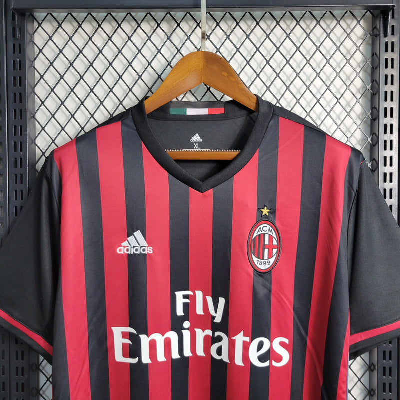 Camisa Retrô do Milan 2016/2017