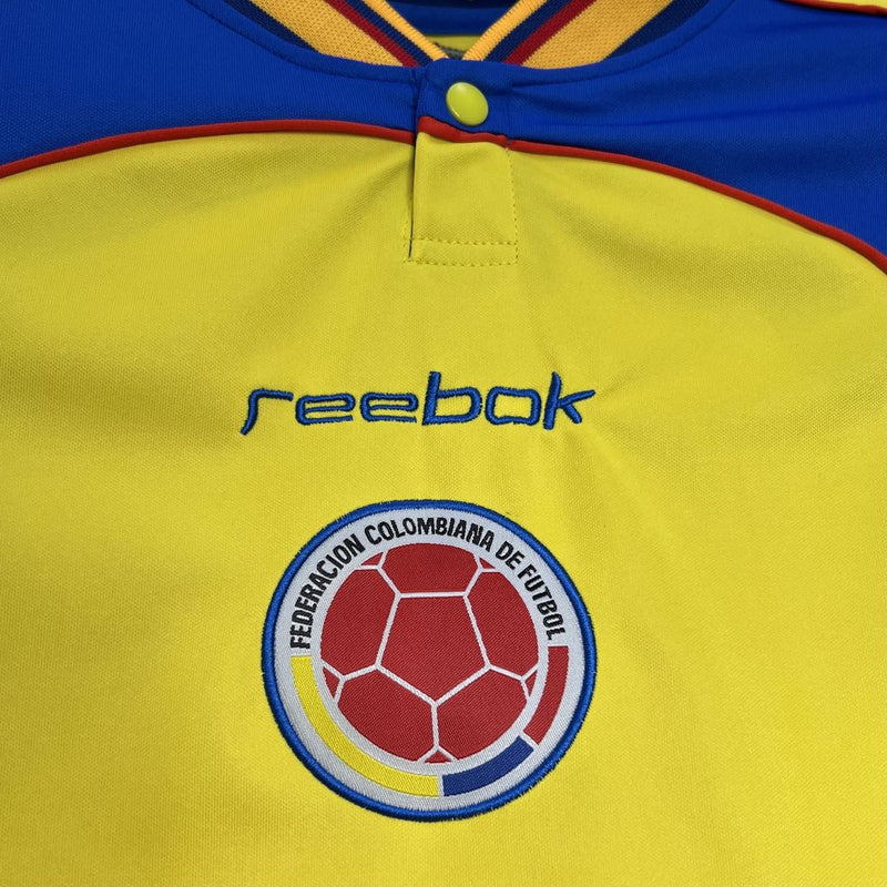 Camisa Retrô da Colômbia 2001 - Versão Retrô