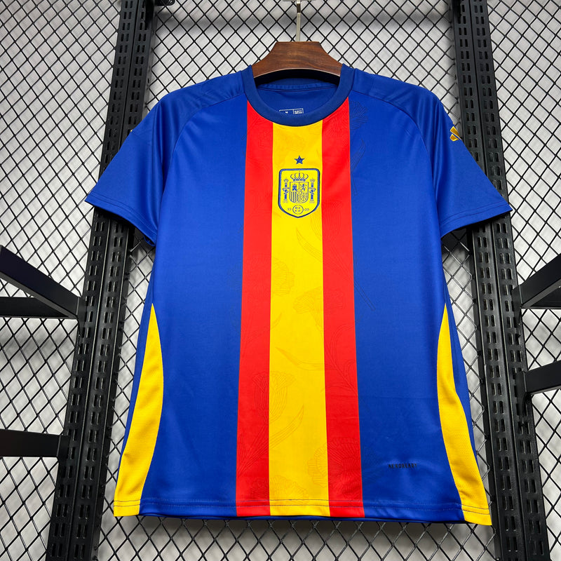 Camisa Oficial da Espanha 24/25 Versão Torcedor - Pré Jogo