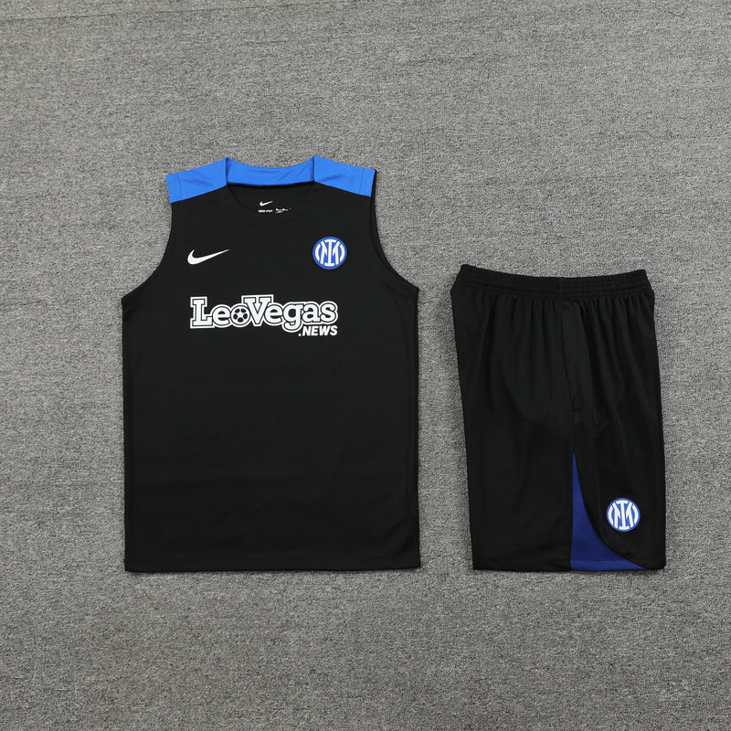 Kit Oficial da Inter de Milão 24/25 - Treino