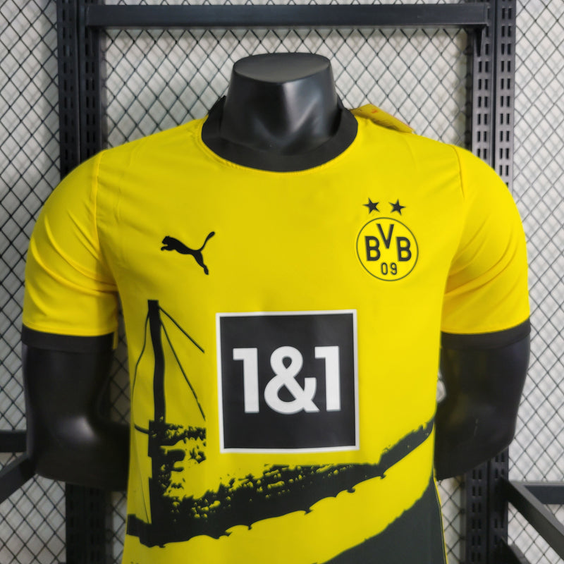 Camisa Oficial do Borussia Dortmound 23/24 - Versão Jogador