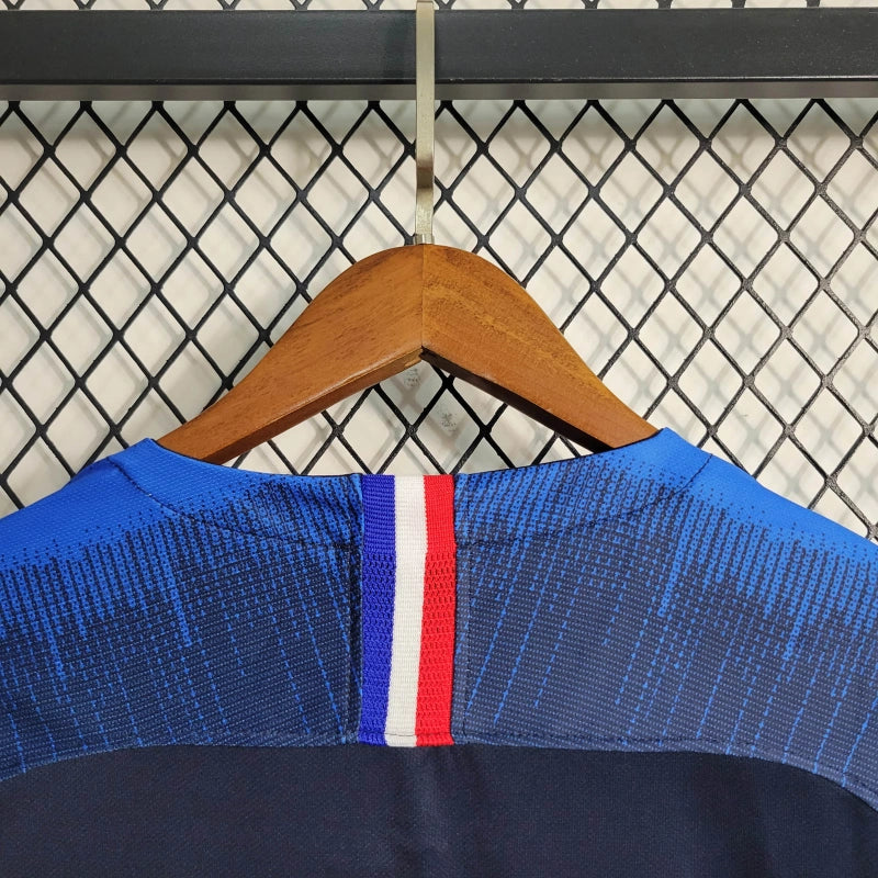 Camisa Retrô da França 2018