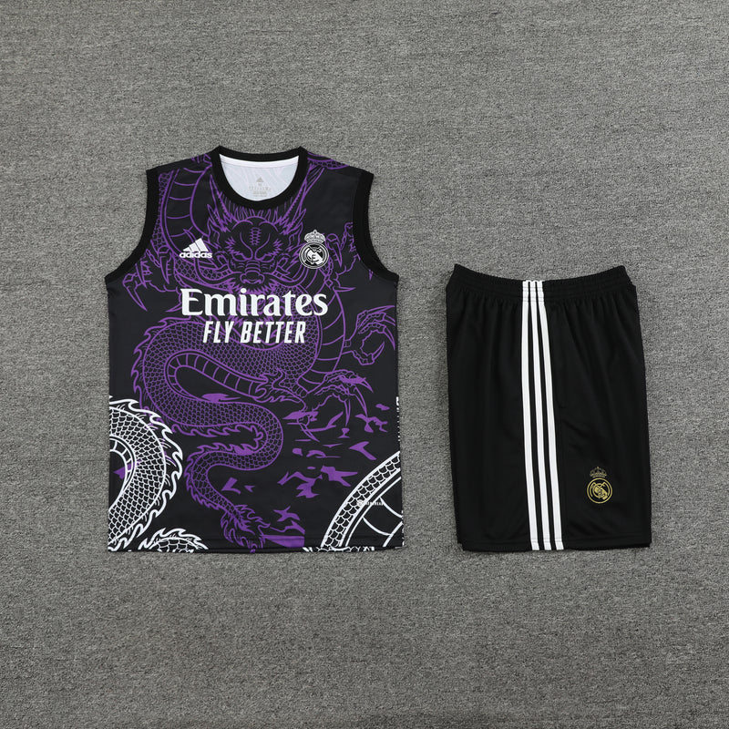 Kit Oficial do Real Madrid 24/25 - Treino