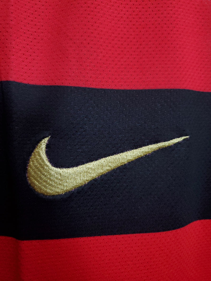 Camisa Retrõ do Flamengo 2008/2009 - Completa com Patrócinios