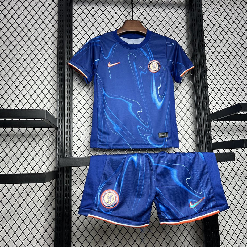 Conjunto Infantil Oficial do Chelsea 24/25 - Kids