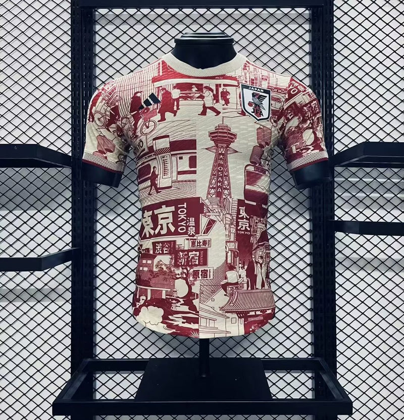 Camisa Oficial do Japão 24/25 Versão Jogador - Edição Anime Especial