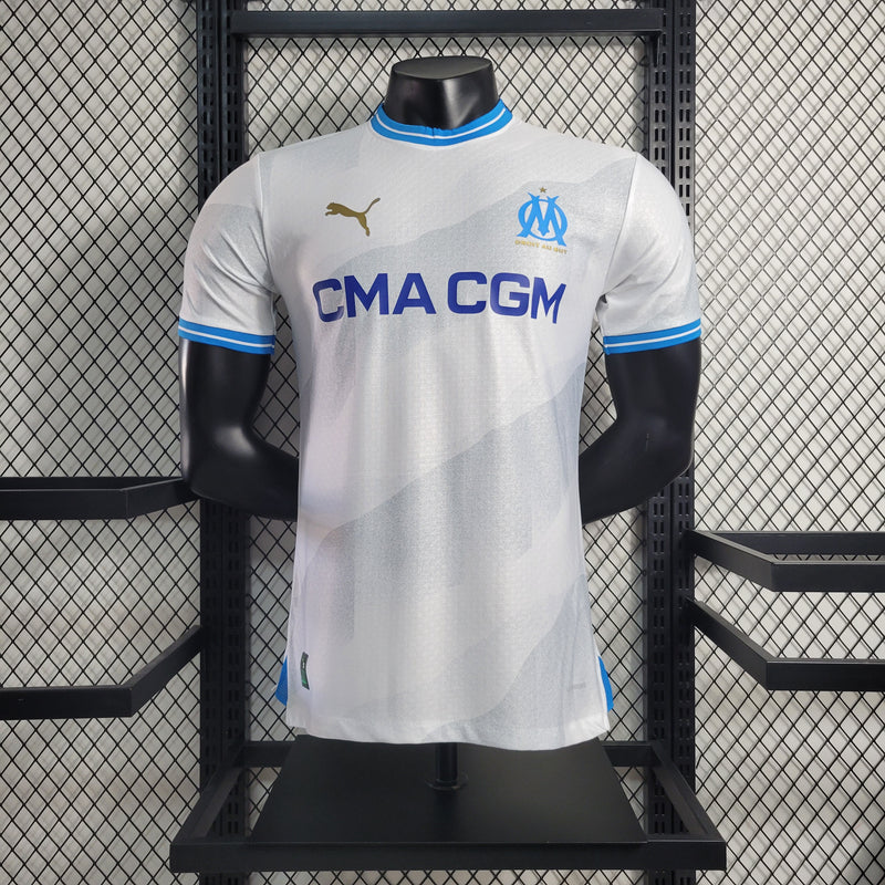 Camisa Oficial do Olympique de Marseille 23/24 - Versão Jogador