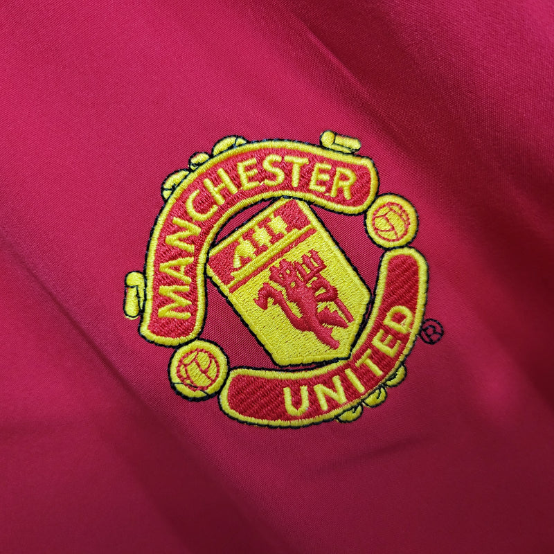 Camisa Retrô do Manchester United 2002/2004 - Manga Longa