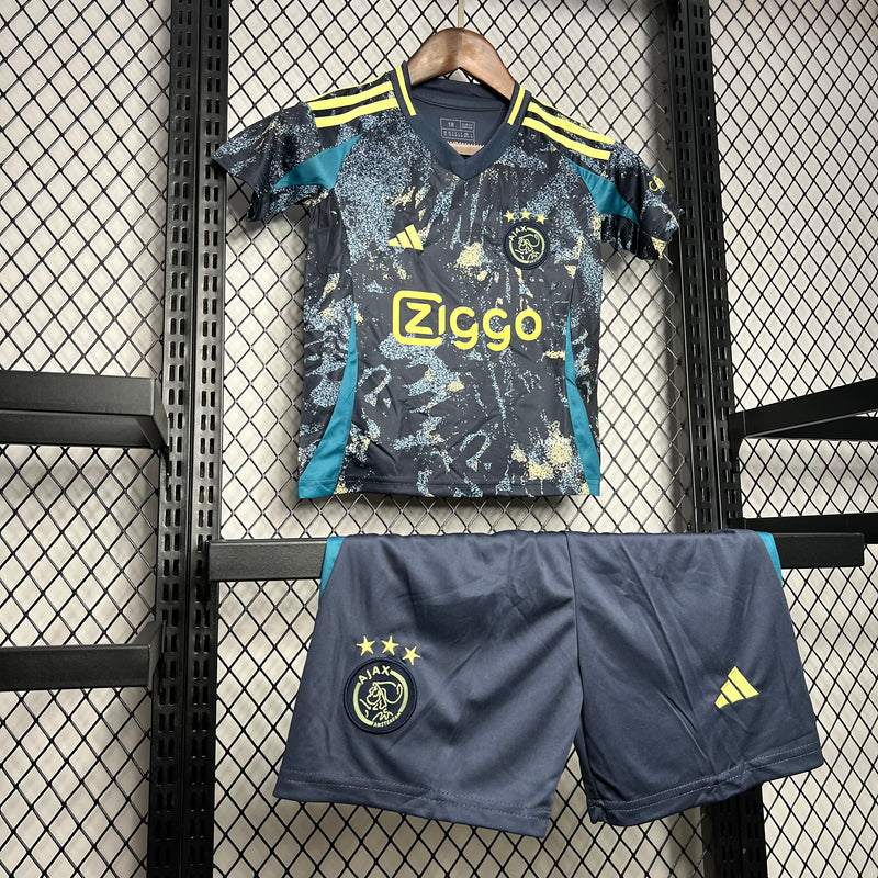 Conjunto Infantil Oficial do Ajax 24/25 - Kids