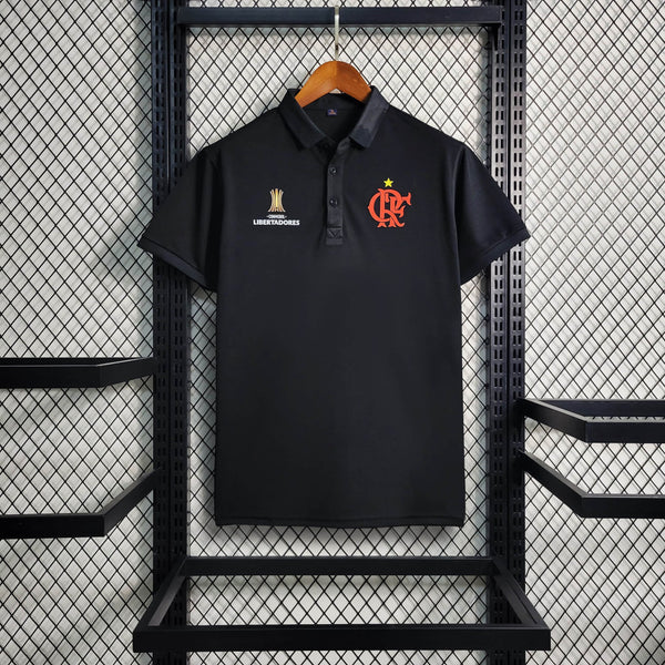 Camisa Oficial do CR Flamengo 23/24 Polo - Libertadores