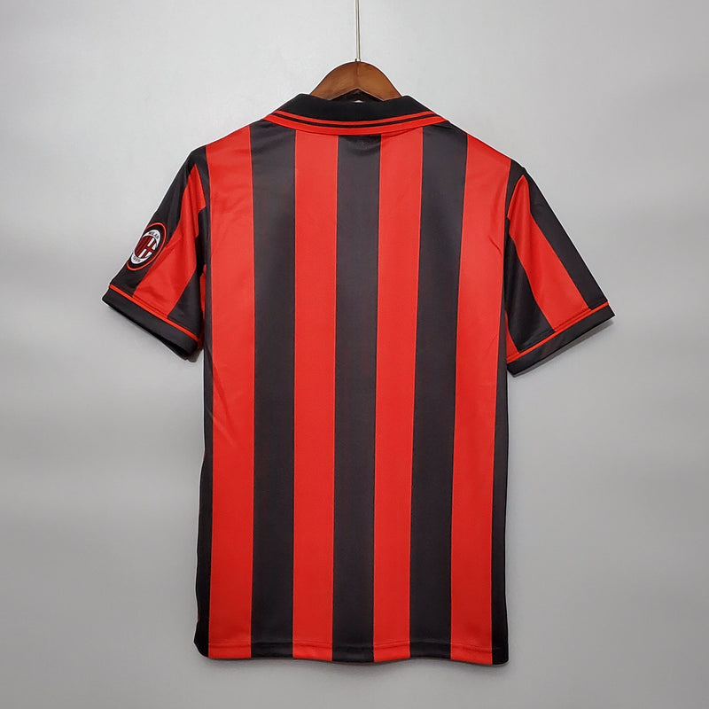 Camisa Retrô do Milan 1996/1997