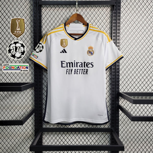 Camisa Oficial do Real Madrid 23/24 - Champions League