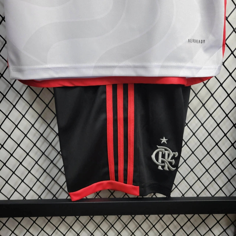 Conjunto 2 Infantil Oficial do CR Flamengo 24/25 - Kids