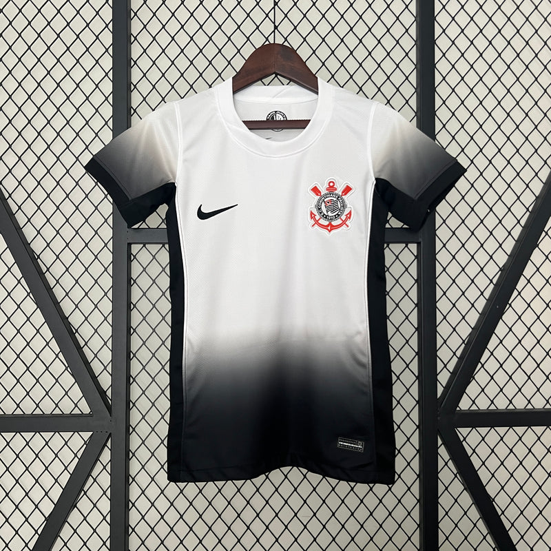 Camisa Feminina Oficial do Corinthians 24/25 Versão Torcedor - Baby Look